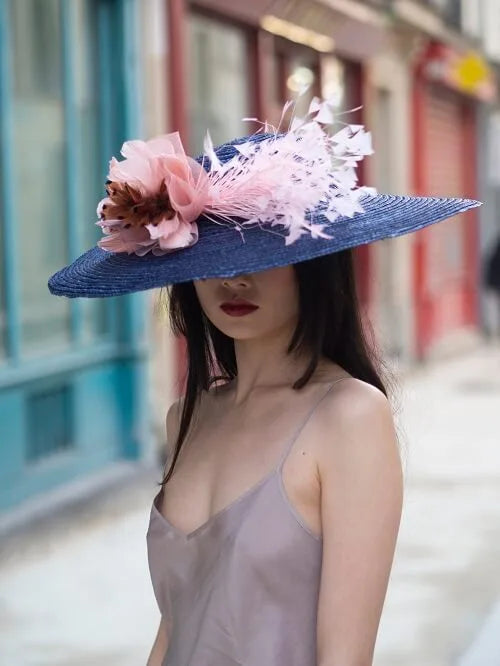 Pretty woven straw hat