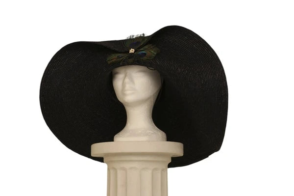 Chapeau de cérémonie en paille