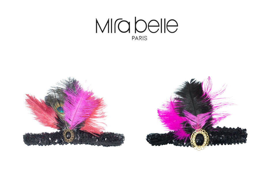 Accessoires de tête Mira Belle : bandeaux et plumes pour sublimer votre style à Neuilly-sur-Seine