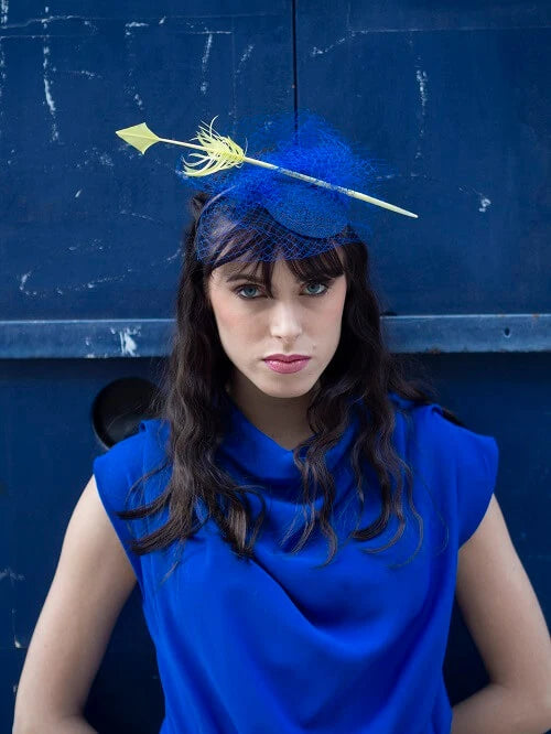 Chapeau bibi amour bleu Michou