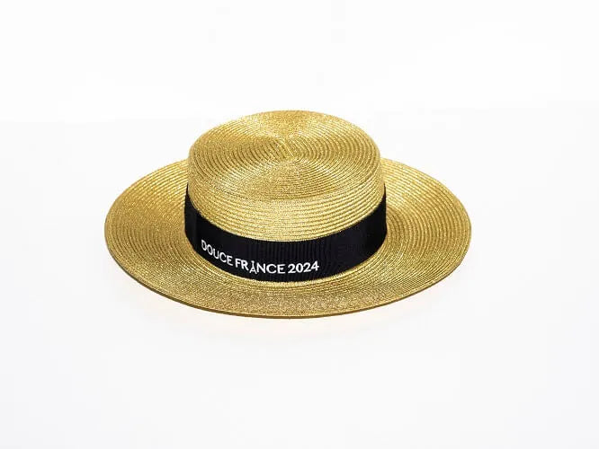 Men's Olympic Boater Hat Douce France