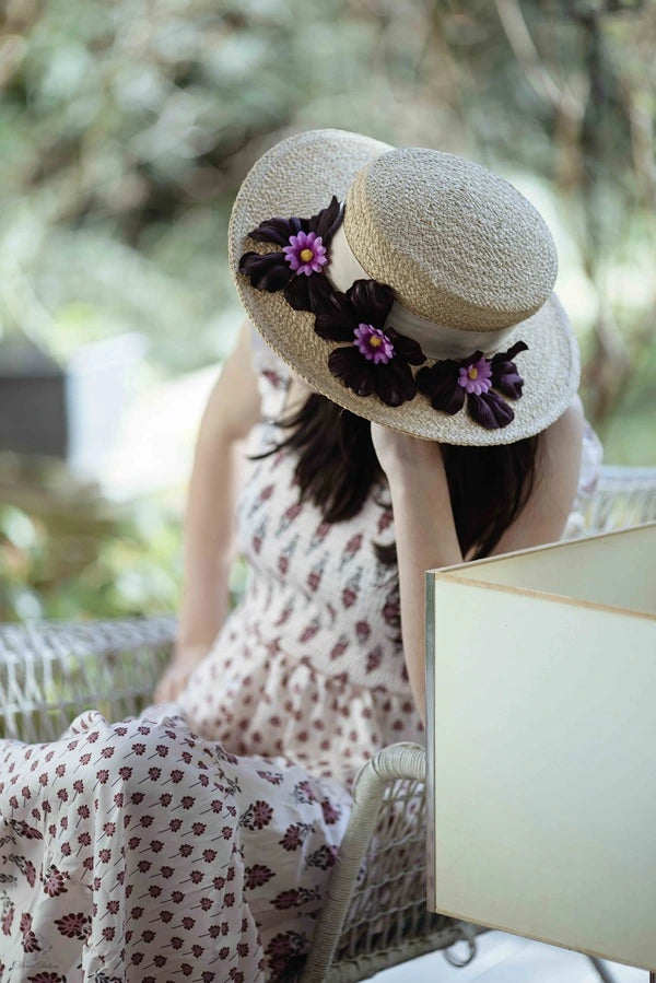 Canotier Fleuri 
