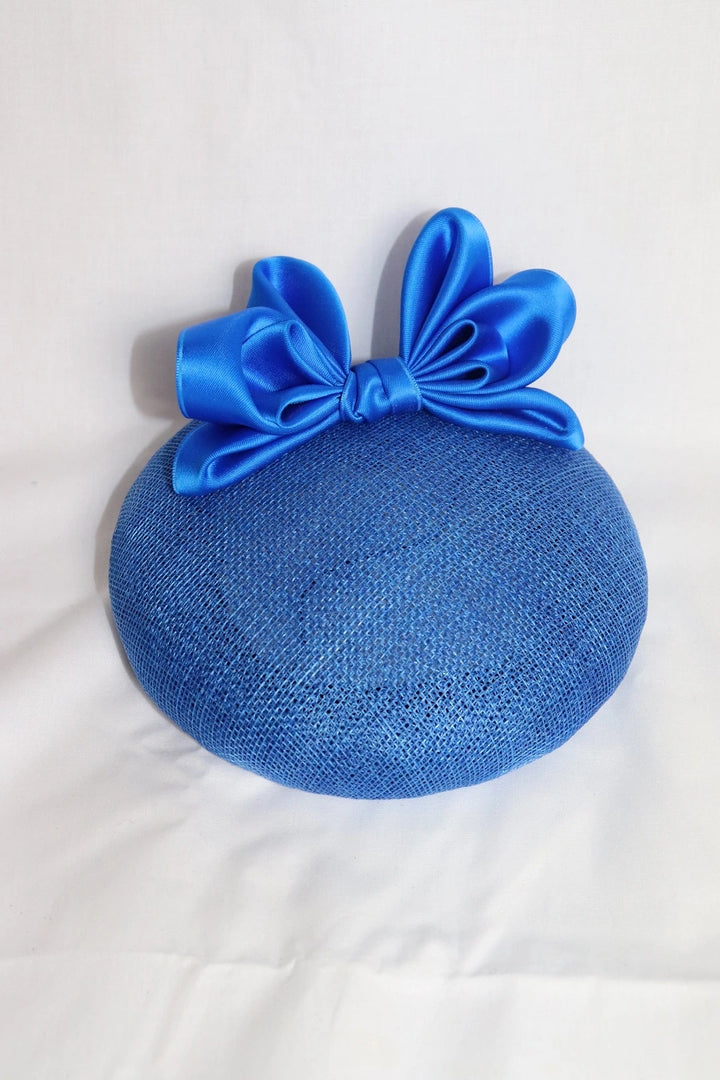 Chapeau bibi bleu indigo