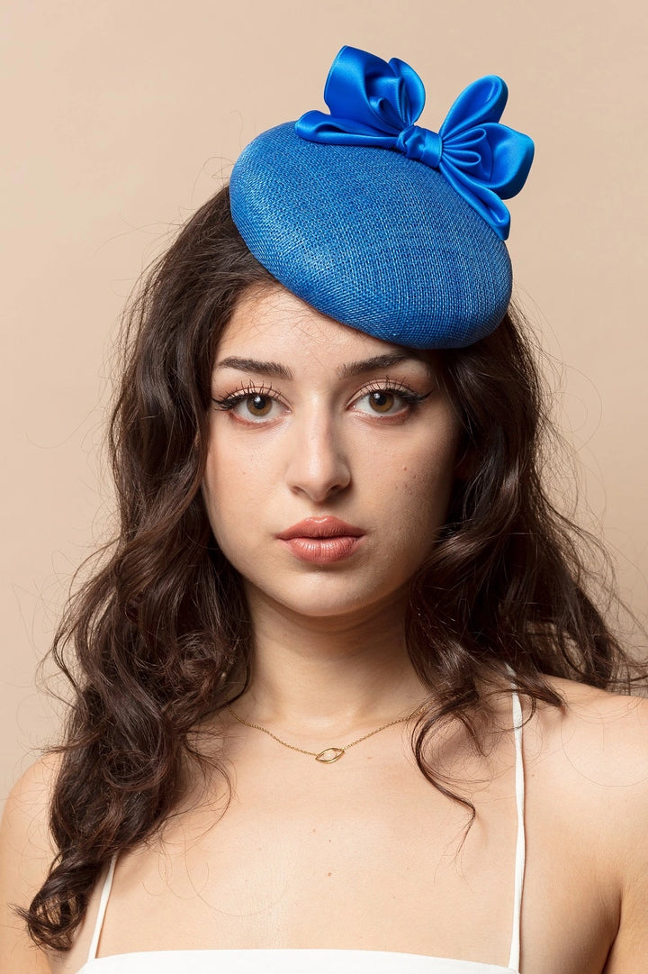 Chapeau bibi bleu indigo