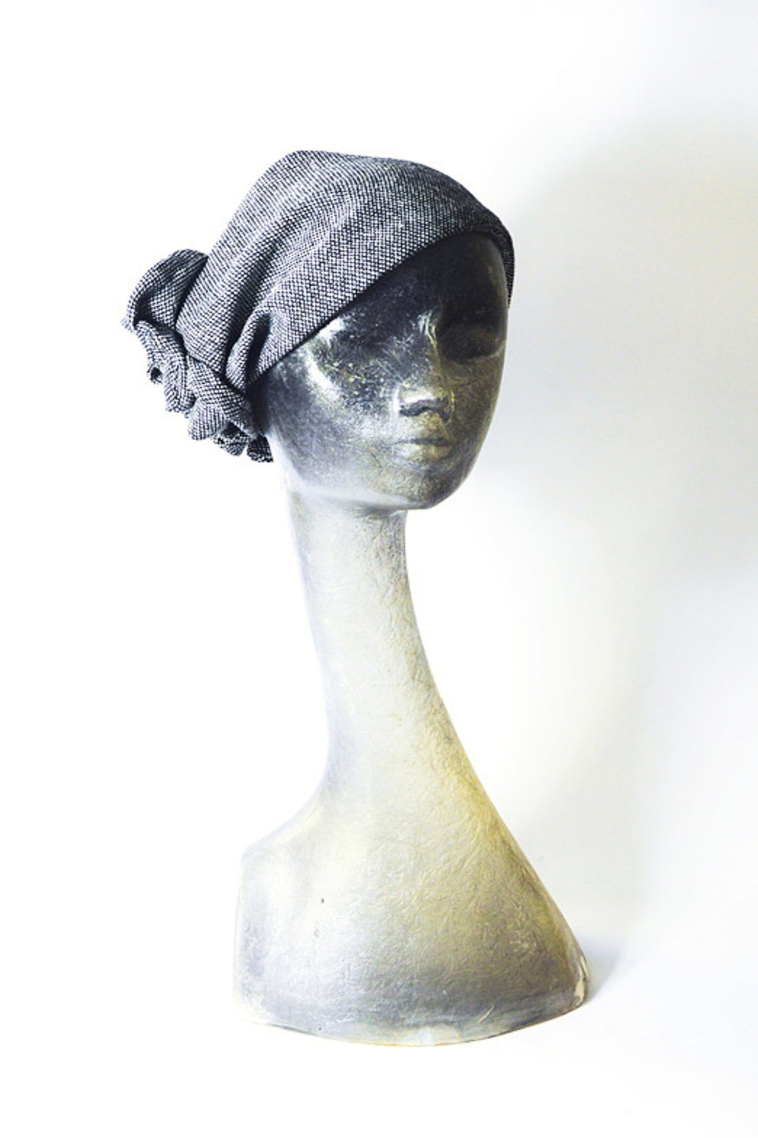 ARLETTY tweed turban