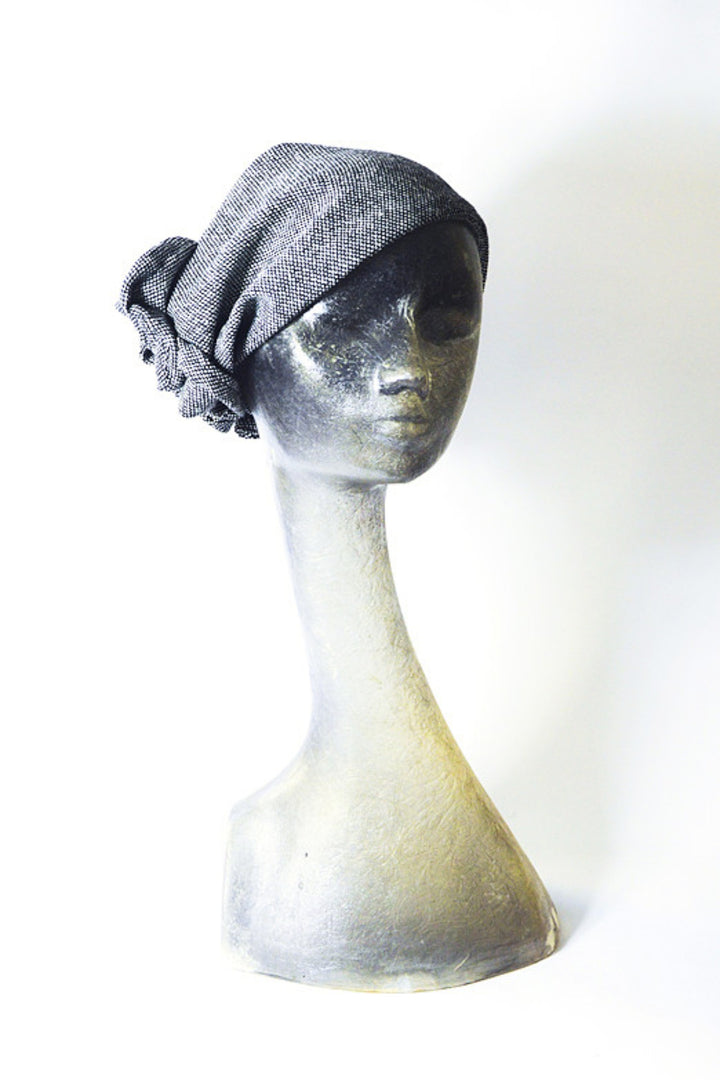 Turban en tweed ARLETTY